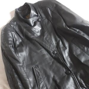 Vintage Danier Black Leather Jacket